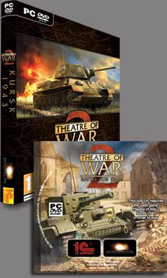 Theatre of War 2: Kursk 1943 + Battle for Caen Theatre of War 2: Kursk 1943 + Battle for Caen