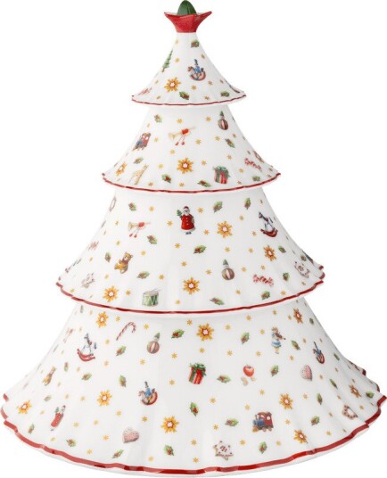 Villeroy & Boch   Toy"s Delight kakeboks 39,5x25,5 cm juletre