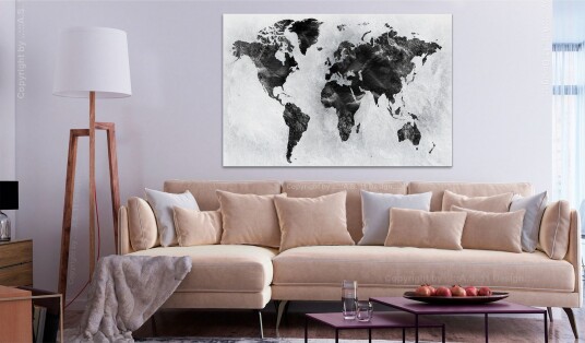 Tavle Colourless World 1 Part Wide 120X80 Artgeist sp. z o. o.