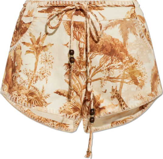 Zimmermann Dame Shorts Beige L,
