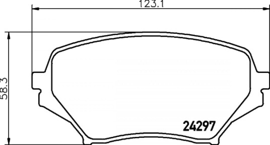 Bremseklosser HELLA 8DB 355 006-771