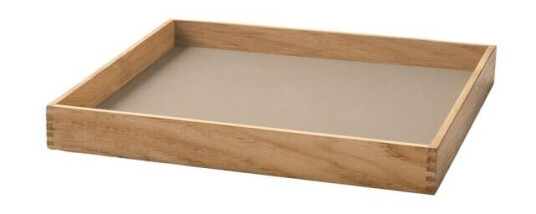 LIND DNA Even teak brett 29,4x29,4 cm nupo clay brown
