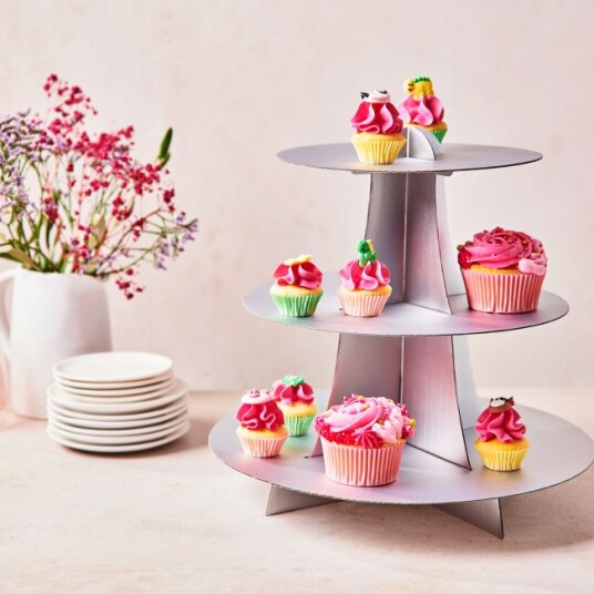 Funcakes Cupcakestativ Sølv 