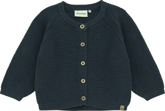 Minymo Cardigan Knit   Navy   62