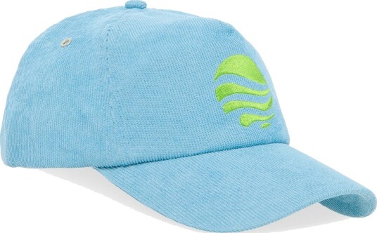 Upfront Blown Semi Soft A Shape Cap Blue ONE SIZE