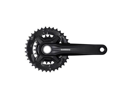 Shimano kranksett FC MT210 2 9 speed 46/30T svart Shimano kranksett FC MT210 2 9 speed 46/30T svart