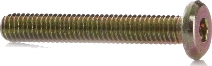 Inline Møbelbolt M6x40 Gul. 20 Stk.