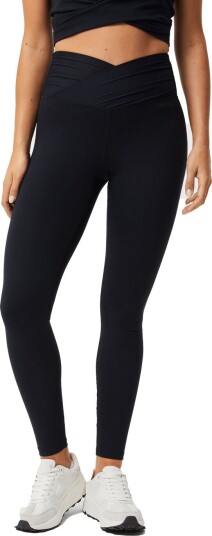 Björn Borg Women's Studio Cross Tights Black Beauty M