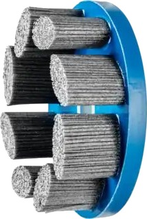 Pferd Composite Disc Brushes Crimped Composite, Flex, With Hole, 15 Cm, 1 Stykker