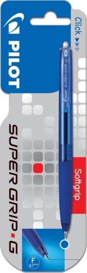 Pilot Kulepenn Super Grip G Automat. 0,7 Blå Pilot