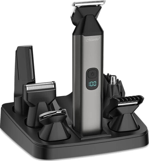 Maestro MR-661 Multigroomer 6-i-1 - USB-C, 15W, 100min, IPX7 Svart