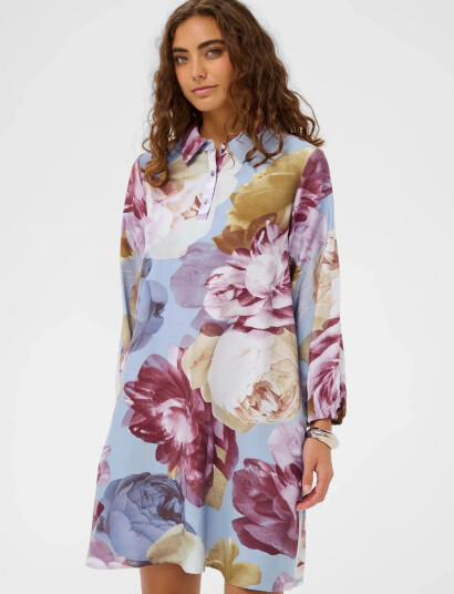 Culture Cumagna Greece Short Dress Multi/patterned S Culture Cumagna Greece Short Dress Multi/patterned S