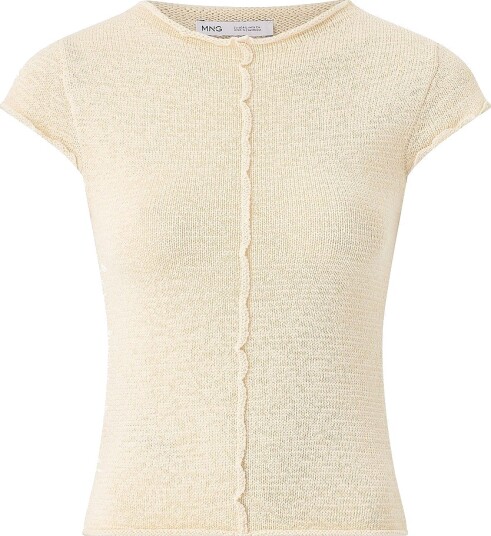Mango Genser Sweater AITANA Brun