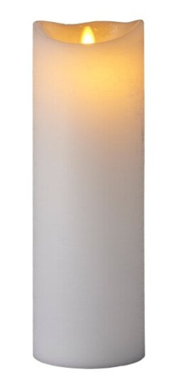 Sirius Home Sara Exclusive Led Vokslys Hvid Ø 10 H 50 Cm Sirius Home Sara Exclusive Led Vokslys Hvid Ø 10 H 50 Cm