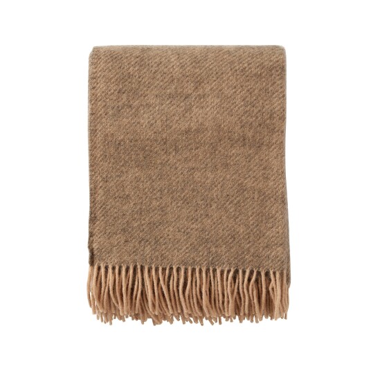 Klippan Yllefabrik Gotland ullpledd 130x200 cm Beige Klippan Yllefabrik Gotland ullpledd 130x200 cm Beige