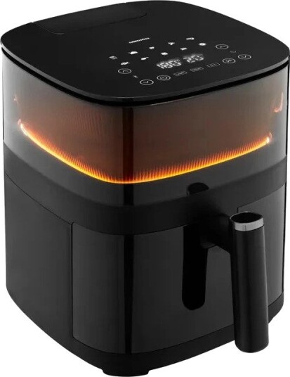Medion Life X10 XL Airfryer - 5L, 1500W, 10 programmer, dampfunksjon, LED-display - Sort