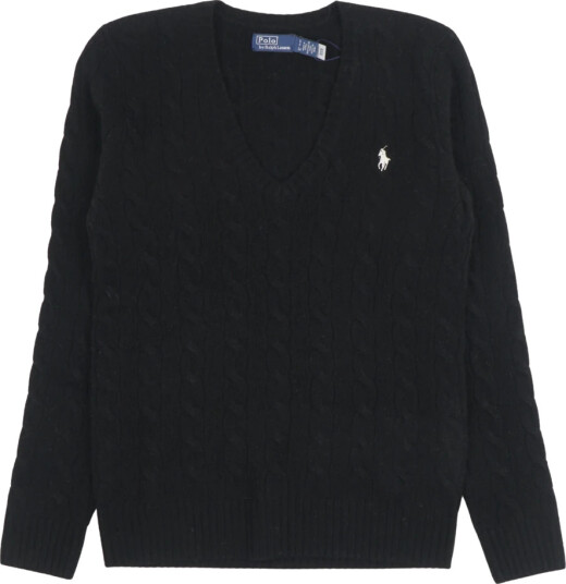 Polo Ralph Lauren Dame Strikkevarer Svart L,