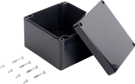 Tru Components KST 227 03227000.H 122 × 120 × 85 mm ABS Skifergrå