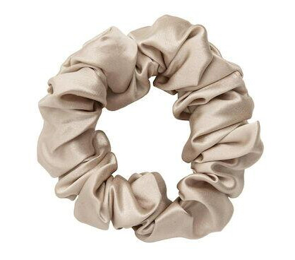 ByBarb Silk Scrunchie Beige ByBarb Silk Scrunchie Beige