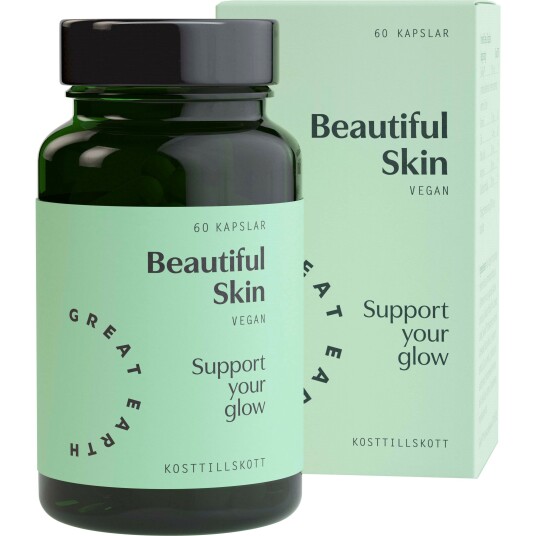 Great Earth Beautiful Skin 60 stk