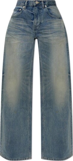 Balenciaga Dame Jeans Blå W25,