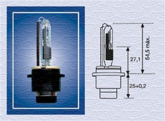 MAGNETI MARELLI 002542100000 Xenon-pære