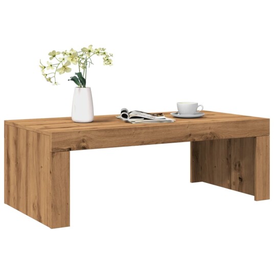 Salongbord artisan eik 102x50x35 cm konstruert tre 8721158440365