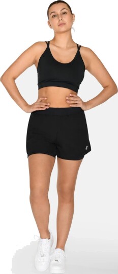 ZEBDIA Women Padel Shorts 2 Pack Black XL