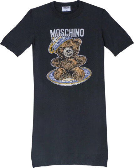 Moschino Dame Kjoler Svart L, Moschino Dame Kjoler Svart L,