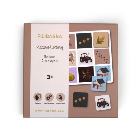 FILIBABBA Picture Lotto Magic Farm FI-02764