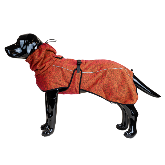 Fleeceteppe Cushy S 35cm Oransje til Hund - Selected by ZOO