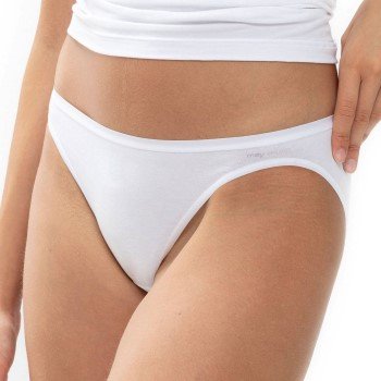 Mey Truser Superfine Organic Mini Brief Hvit bomull 40 Dame