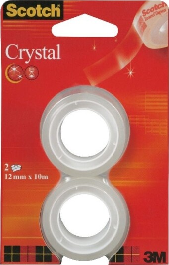 Scotch Tape Crystal Refill 12mmx10m 2stk