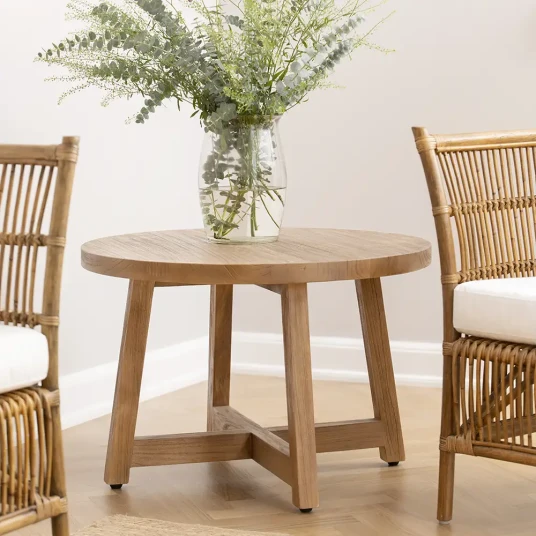 Sika Design Aksel salongbord Ø75 cm teak Sika Design Aksel salongbord Ø75 cm teak