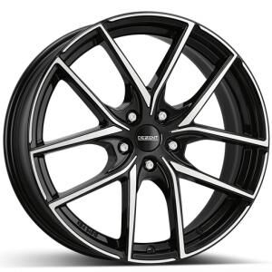 Dezent TO Black polished 7x17 5x108 ET47.5 B63.4