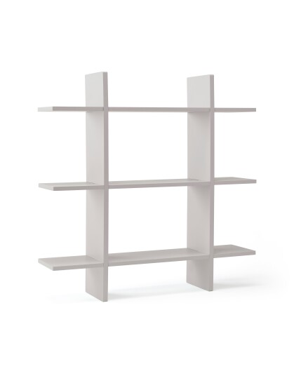Kid"s Concept Wall Shelf 3 Level Grey - Grey - ONE SIZE Kid"s Concept Wall Shelf 3 Level Grey - Grey - ONE SIZE