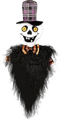 Halloween Hengende Plysjdekorasjon med Kort Hatt