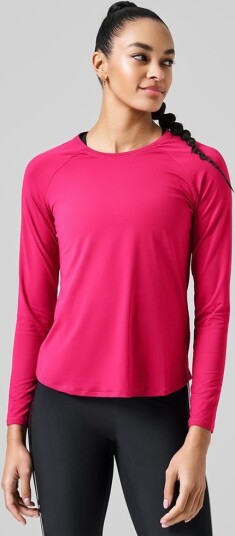 Casall Essential Long Sleeve Punch Pink XS