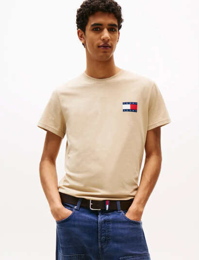 Tommy Jeans Tjm Slim 2Pack Ess Flag Tee - Multi/patterned - XXL Tommy Jeans Tjm Slim 2Pack Ess Flag Tee - Multi/patterned - XXL