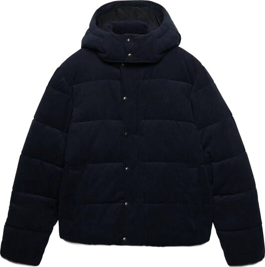 Superdry Premium Hood Cord Puffer Jkt ECLIPSE NAVY XL