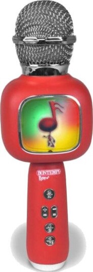 Bontempi Trådløs Karaoke Mikrofon For Barn Duettfunksjon 10 T Batteritid Grå