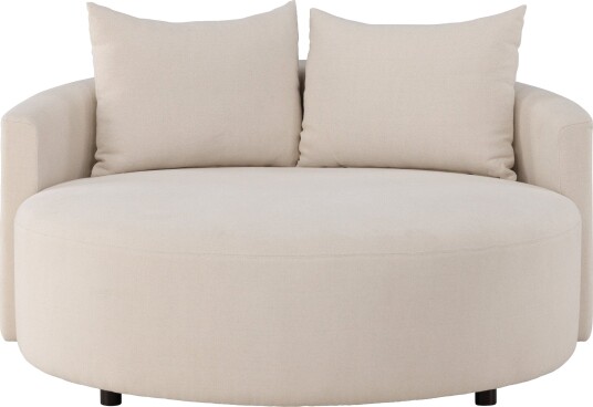Kelso sofa Ø150cm 3 pers. beige.