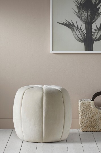 Ellos Home Sittepuff Peach Beige
