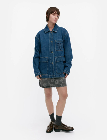 Marimekko Maridenim Poweri Unikko - Blue - XS