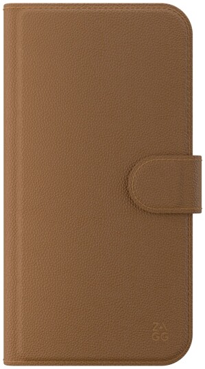 Zagg iPhone 12/12 Pro lommebokdeksel (brun) Zagg iPhone 12/12 Pro lommebokdeksel (brun)