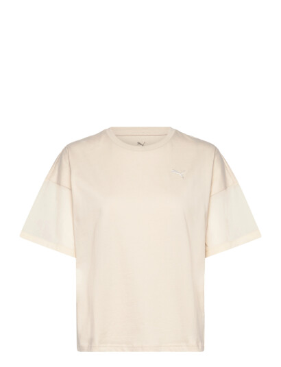 PUMA Her Oversized Tee Cream M