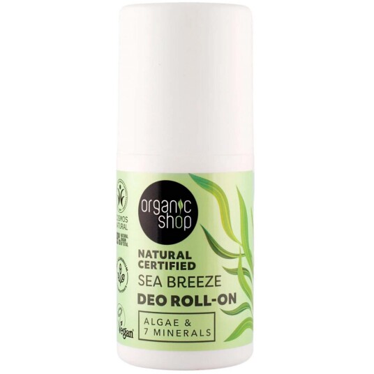 Organic Shop Sea Breeze Deo Roll On Algae & 7 Minerals 50 ml Organic Shop Sea Breeze Deo Roll On Algae & 7 Minerals 50 ml