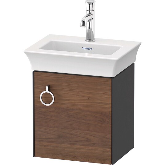 Duravit White Tulip Servantskap m/1 dør 38,4x29,8x41 cm Valnøtt/Grafitt Matt