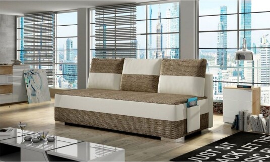 Sofa Eltap Atila 200x83x92 cm Berlin 03 Soft 33 Beige
