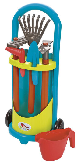 Ecoiffier Garden trolley w. accessories I-4339 Ecoiffier Garden trolley w. accessories I-4339